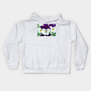 Viola  Rocky White with Purple Wings  Rocky series Kids Hoodie